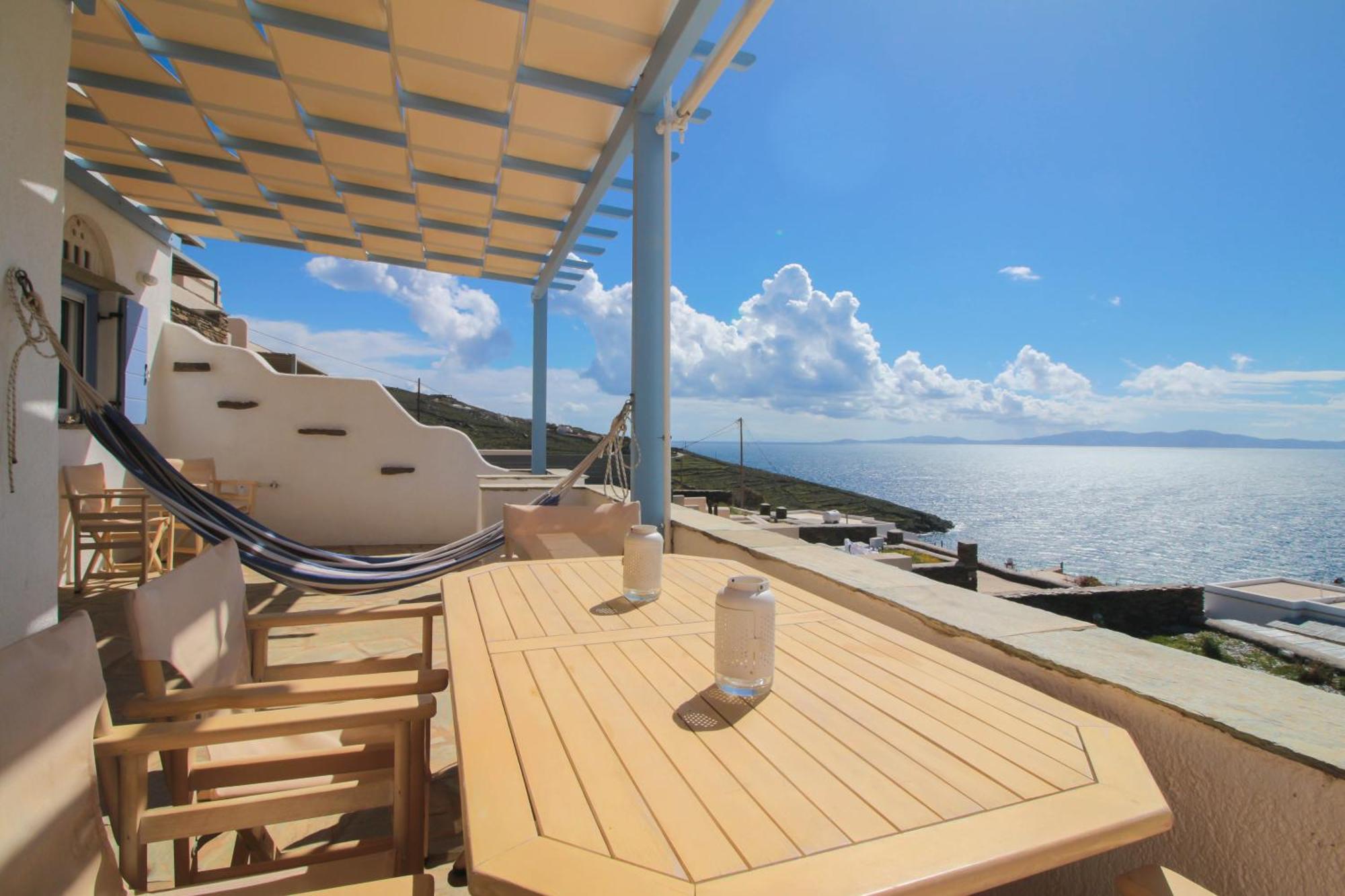 Iliopetra Residence Agios Romanos エクステリア 写真